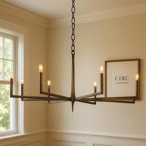 Thaddeus Round Chandelier 60"