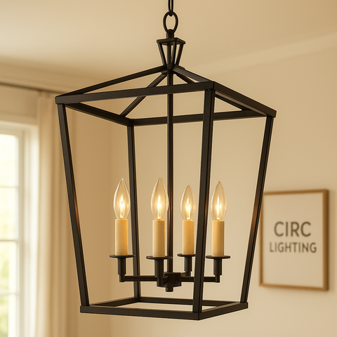 19th C. English Openwork Outdoor Pendant