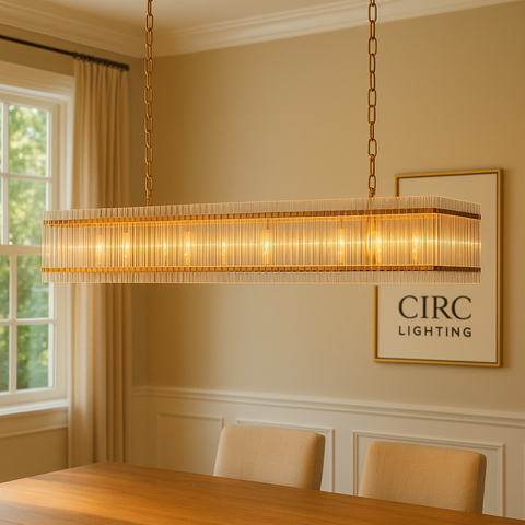 San Marco Rectangular Chandelier 72"