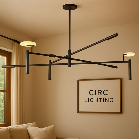 Melange Round Chandelier 60"