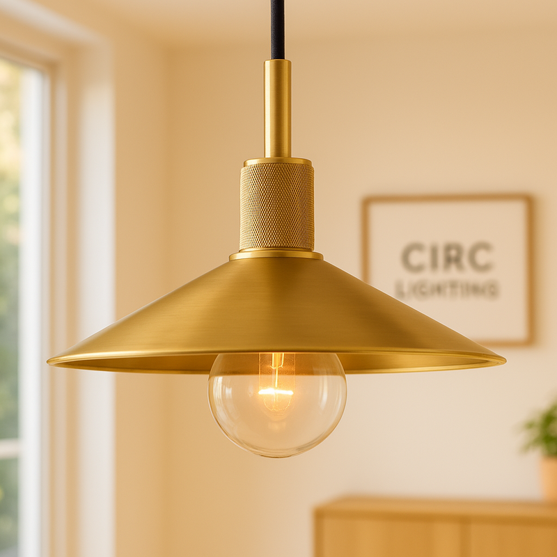 Utilitaire Metal Slope Shade Pendant