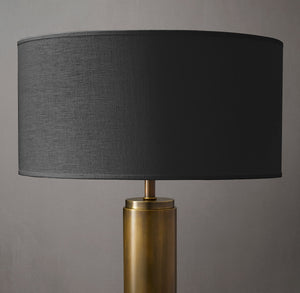 French Drum Linen Shade – Premium 100% Linen Lamp Shade