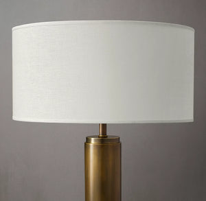 French Drum Linen Shade – Premium 100% Linen Lamp Shade