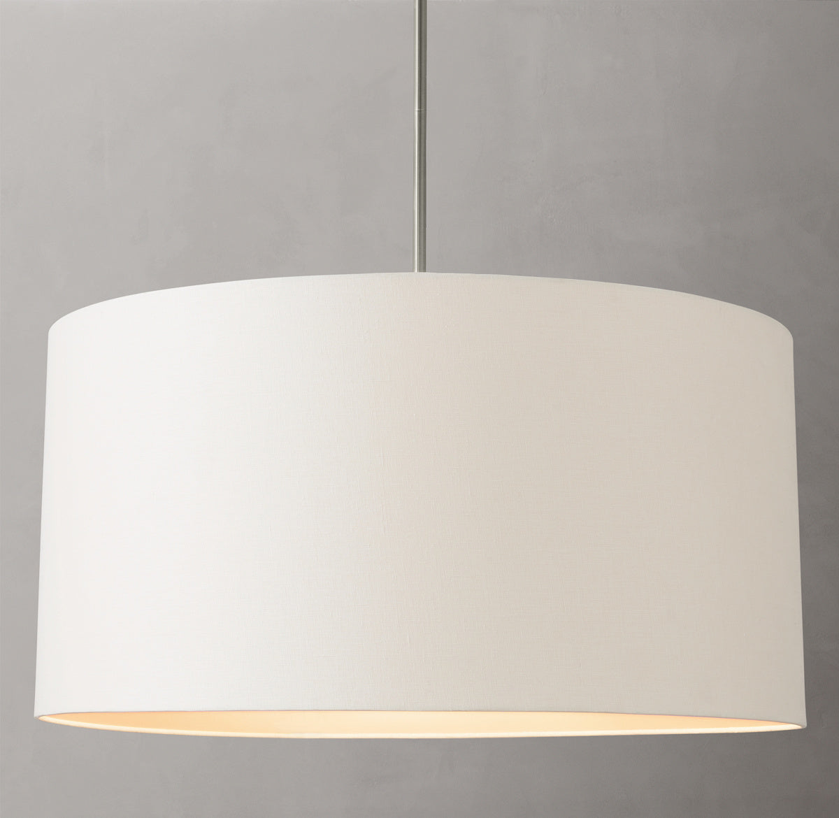 Cicero Drum Pendant – Luxury Linen-Wrapped LED Pendant Light