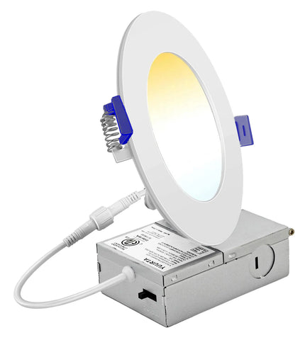 24W LED Downlight 1800LM Wide Beam with CCT Select