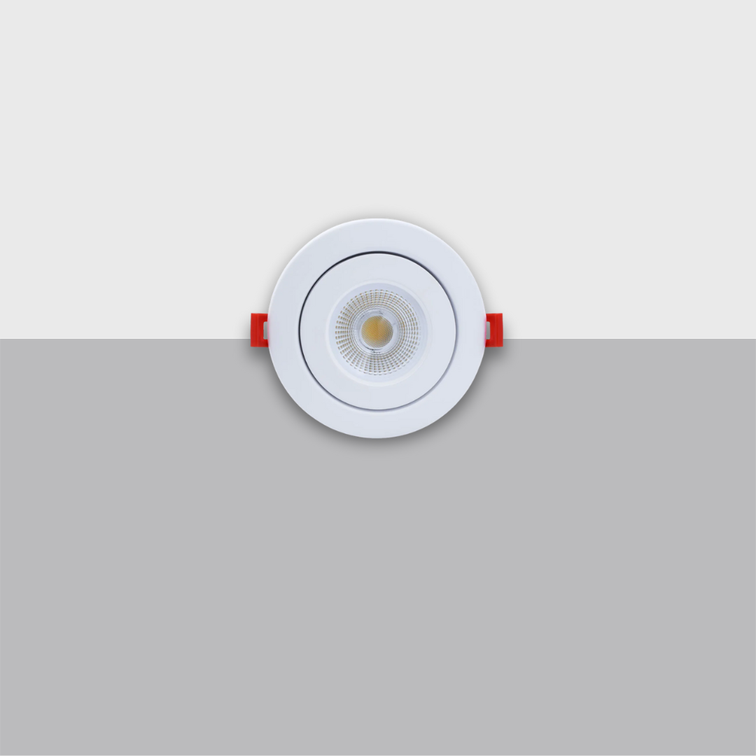 YGDL011D12 12W LED narrow beam downlight 36° CCT selectable 1200 lumens for retail, gallery, hospitality, and premium residential accent lighting