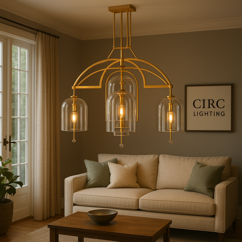 Fulcrum Round Chandelier