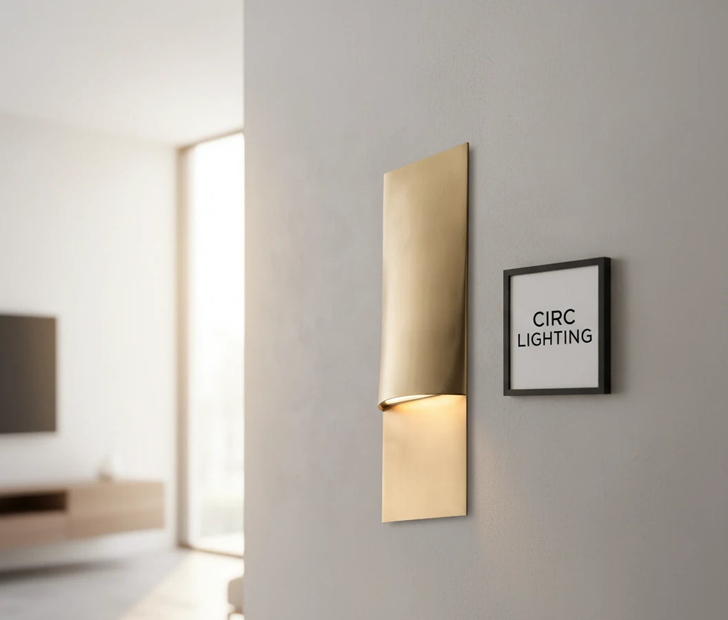 Taza Vertical Rectangular Sconce