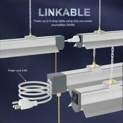 CIRC ST10B 4PCS/CTN 80W T10B LED SHOP LIGHT 5000K