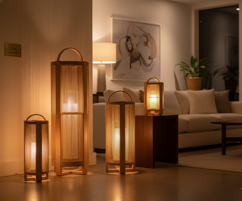 Suhr Teak Lantern Collection
