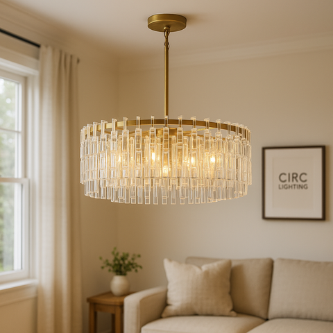Marignan Round Chandelier 36"