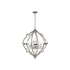 Socorro 6-Light Large Pendant | Rustic Quatrefoil Chandelier