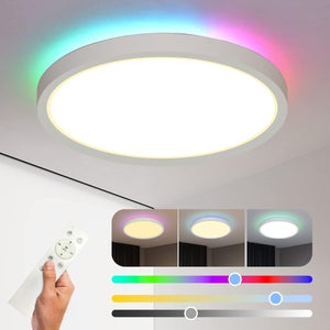 14-Inch LED Dual-Light Downlight 24W+3W | Wide Beam