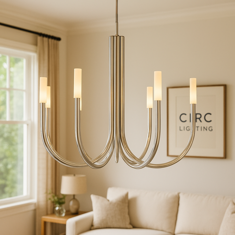 Rousseau Round Chandelier 38"