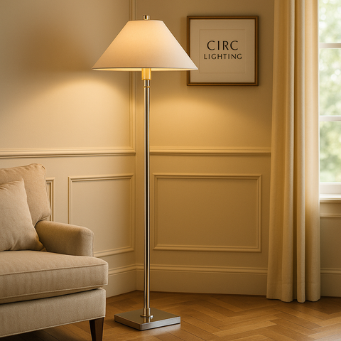 Utilitaire Metal Shade Floor Lamp