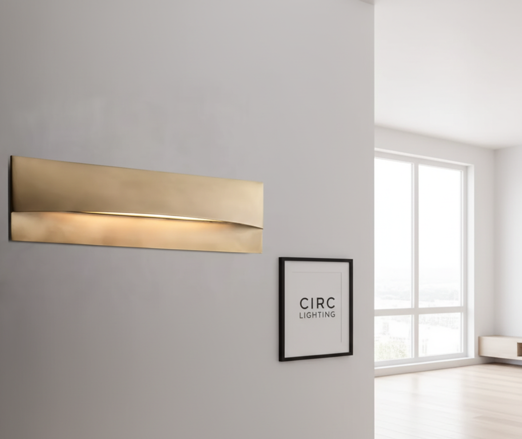 Taza Horizontal Rectangular Sconce