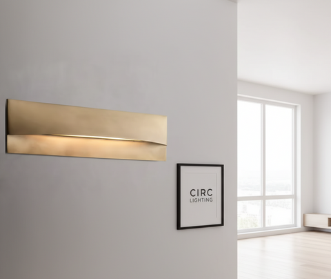 Taza Horizontal Rectangular Sconce