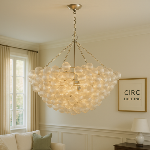 Talia Round Chandelier 56"