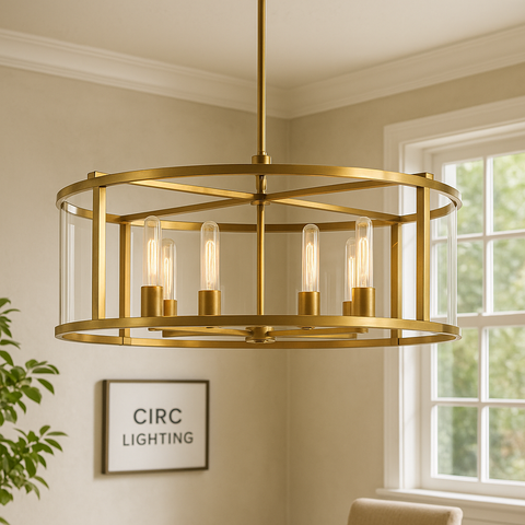 Beckman Round Chandelier 33"