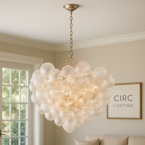 Talia Round Chandelier 38"