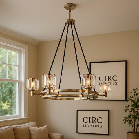 Demaret Round Chandelier 36"