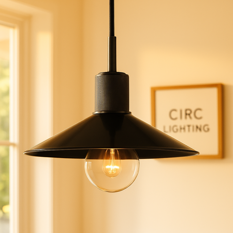 Utilitaire Metal Slope Shade Pendant