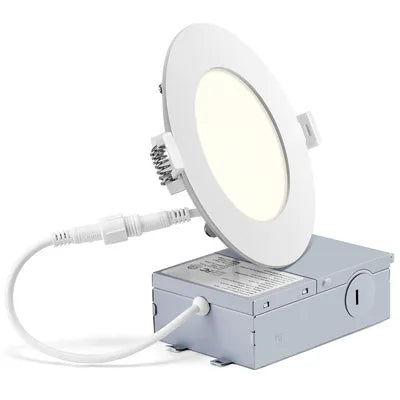 12W LED Downlight 1300LM Wide Beam with CCT Select