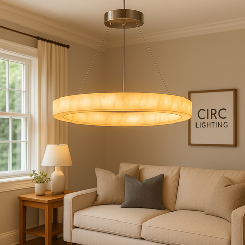 Rivage Lueur Round Chandelier 31"