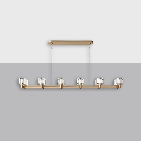 Demaret Double 72" Linear Chandelier | CIRC
