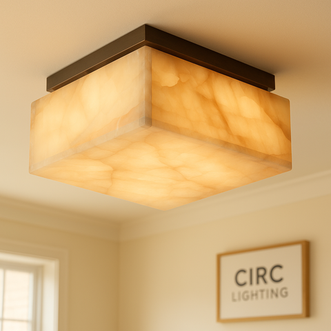 Rivage Lueur Square Flushmount