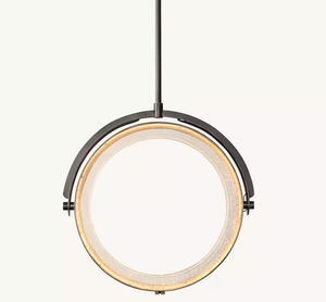 Olympic Pendant – Modern Steel & Glass LED Light