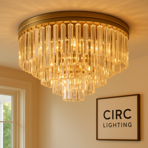 1920s Odeon Flushmount 32"