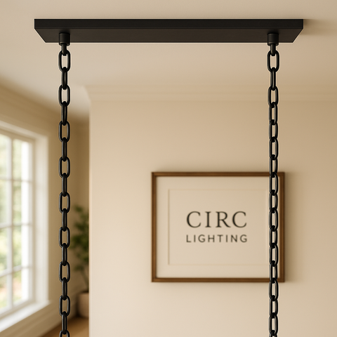 Harlow Crystal Rectangular Chandelier 74"