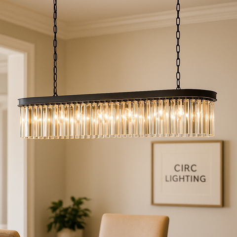 Rhys Rectangular Chandelier 60"