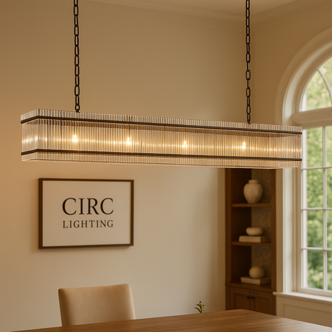 San Marco Rectangular Chandelier 72"