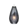 Briolette Pendant Light | Modern Faceted Glass Mini Fixture