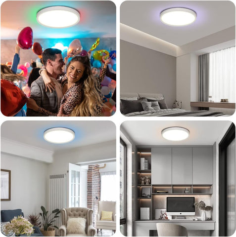 CIRC 14-Inch LED Dual-Light Downlight 24W+3W | Wide Beam