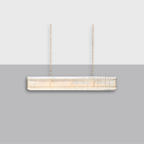 San Marco Rectangular Chandelier 72"