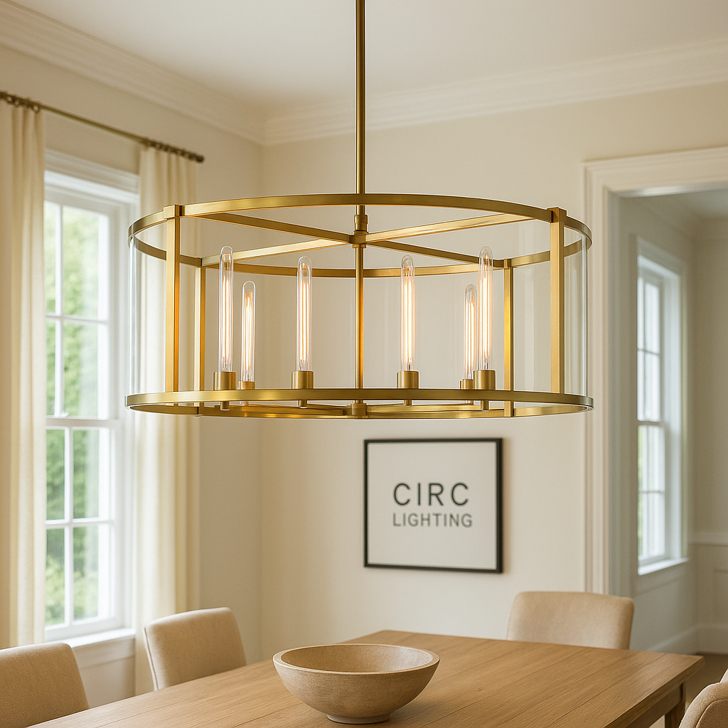 Beckman Round Chandelier 44"