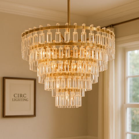 Marignan Tiered Round Chandelier 36"