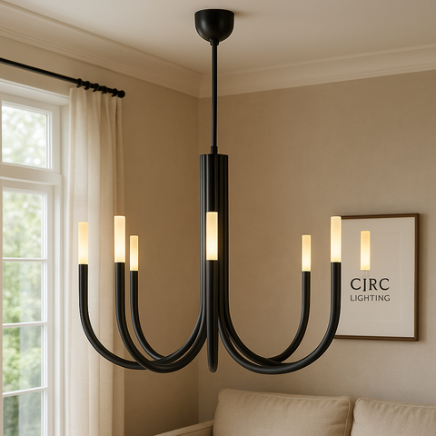 Rousseau Round Chandelier 38"