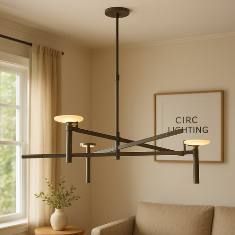 Melange Round Chandelier 45"