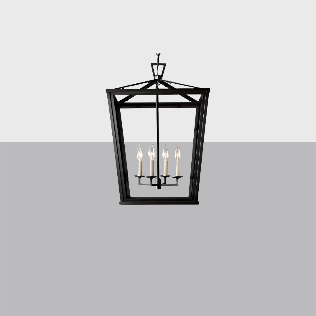 19th Century English Openwork Outdoor Pendant