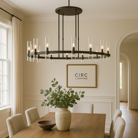 Ravelle Round Chandelier 60"