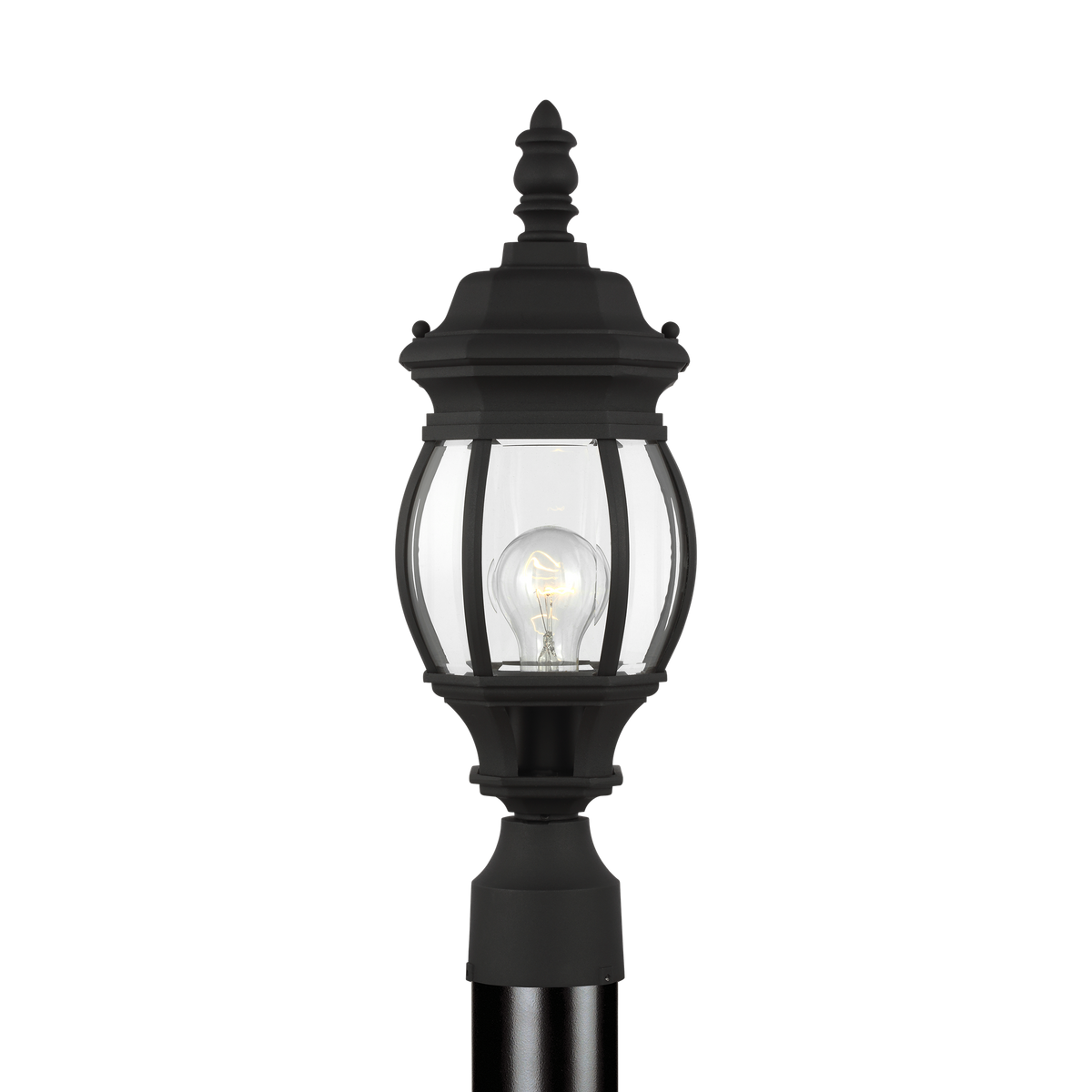 Wynfield Small Post Lantern | Classic Colonial Outdoor Lighting Fixture