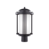 Crowell 17" Post Lantern | Art Deco Inspired Transitional Outdoor Lighting