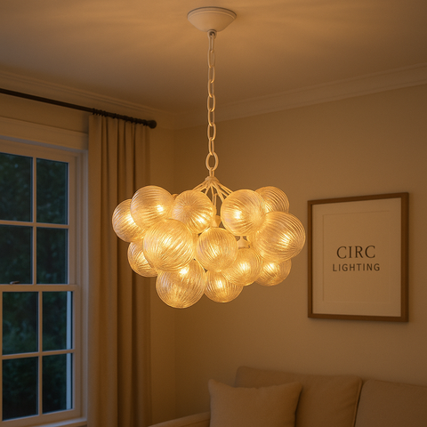 Talia Round Chandelier 24"