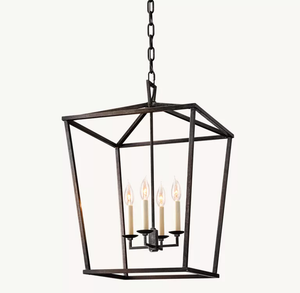 19th C. English Openwork Pendant Light