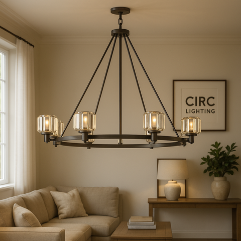 Demaret Round Chandelier 48"