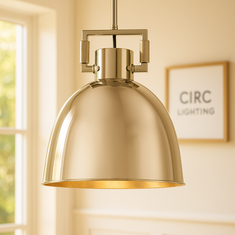 Machinist Metal Cloche Pendant